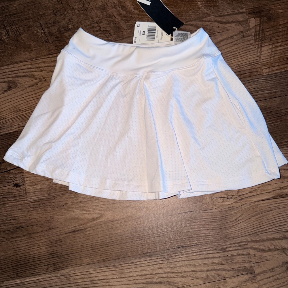 Adidas White Athletic Skirt